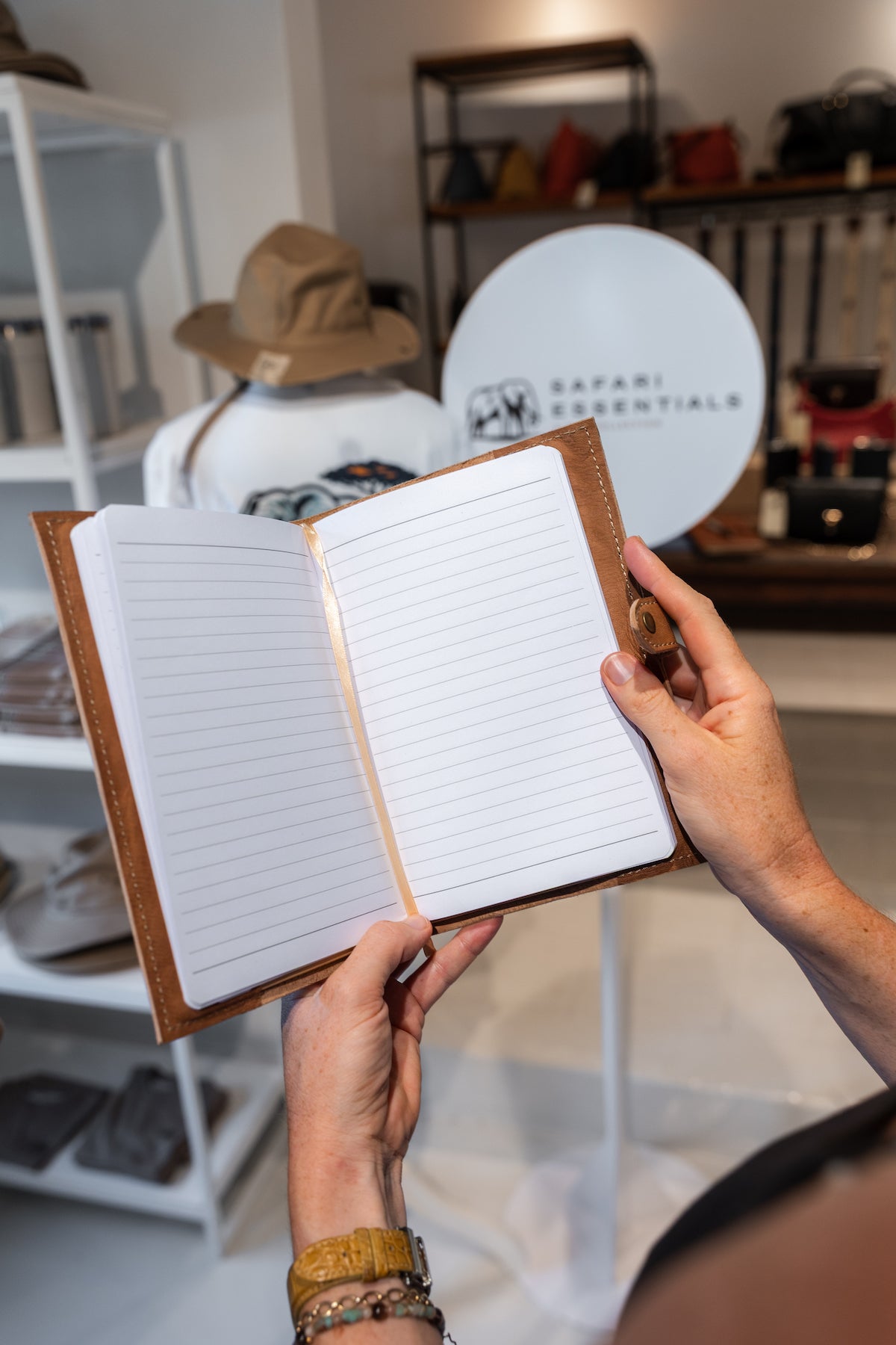 Handmade Leather Notebook Cover