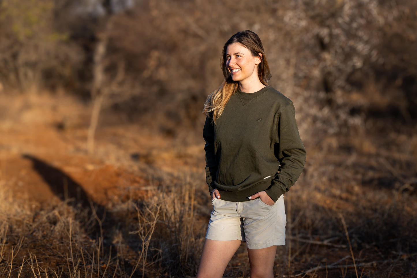 Unisex Sweatshirt with Elephant Icon