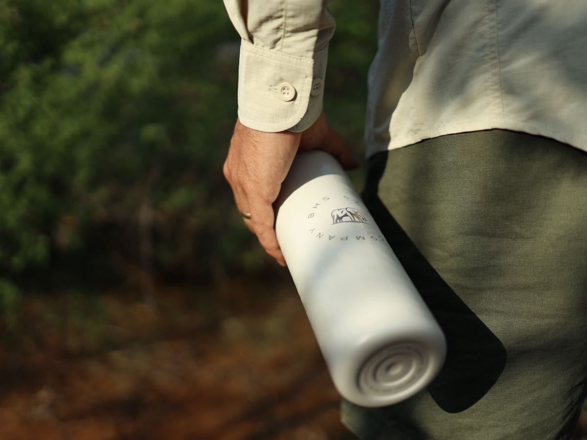 Insulated water bottle by Lizzard