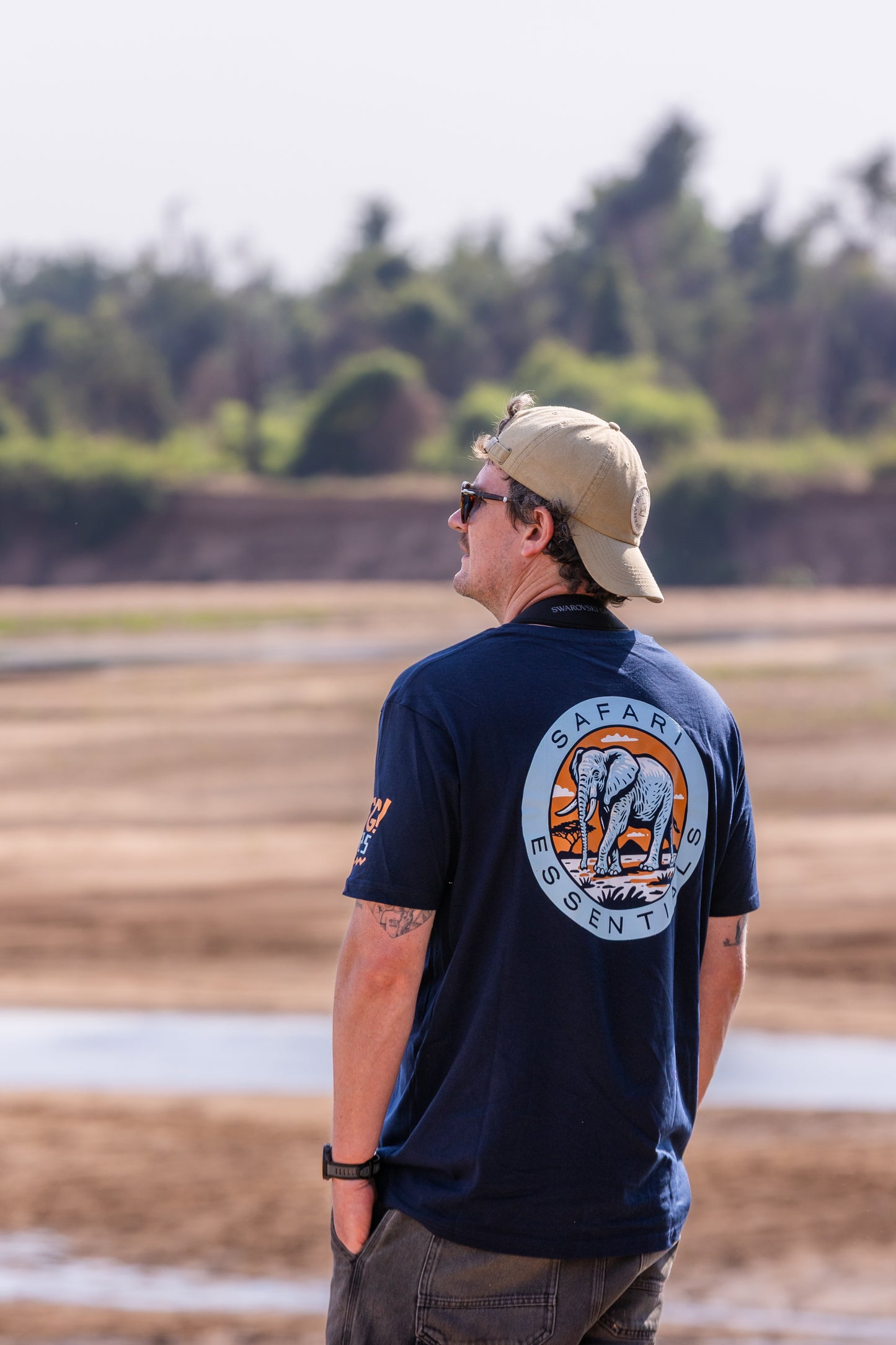 Illustrated elephant T-shirt